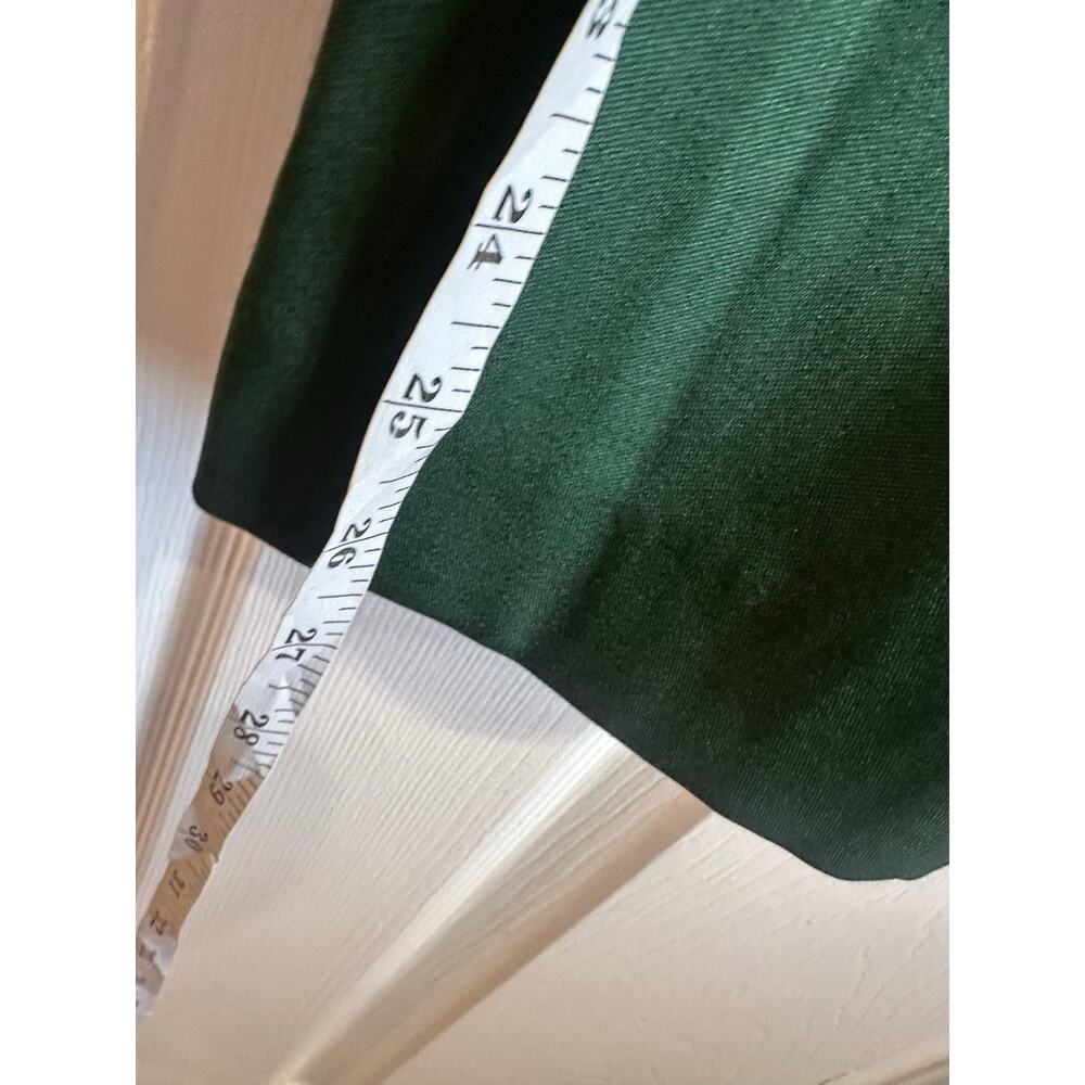 Reiss Duke Pleat Front Tapered Trousers Green Sz US 8 Women’s Dress Pants Great! - Picture 6 of 8